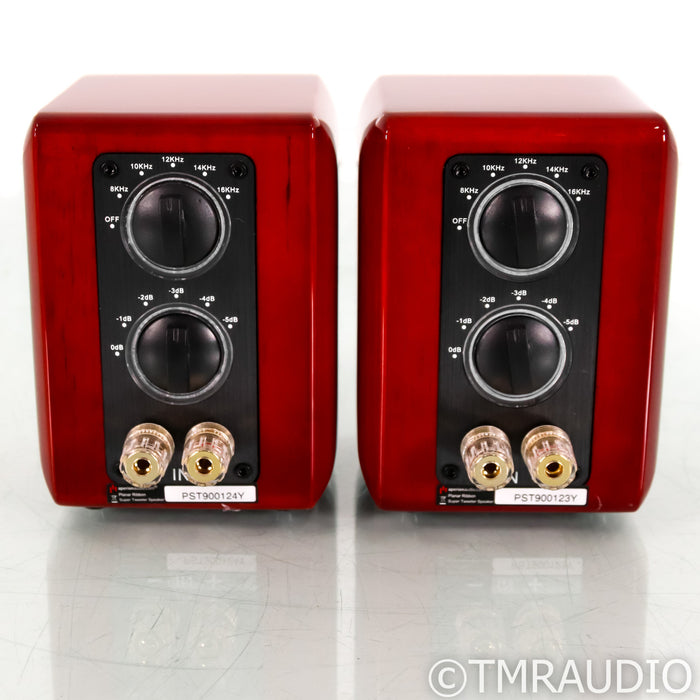 Aperion Super Tweeter Speaker MKII; Gloss Oak Pair