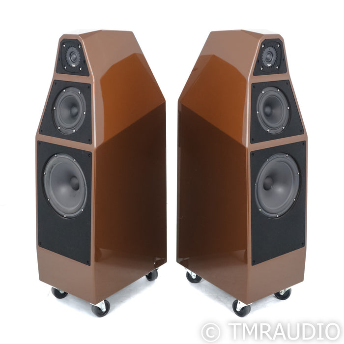 Wilson Audio Yvette S1 Floorstanding Speakers; Ipanema Brown Pair