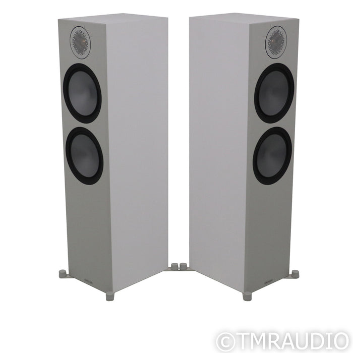 Monitor Audio Bronze 500 Floorstanding Speakers; White Pair