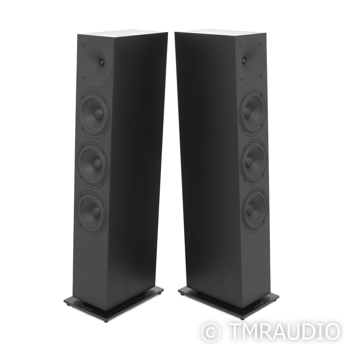 Buchardt Audio A700 Powered Floorstadning Speakers; Platin Wireless Hub; Black Pair