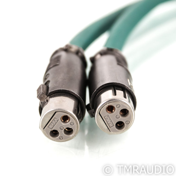 AudieoQuest Emerald XLR Cables; 2m Pair Balanced Interconnects