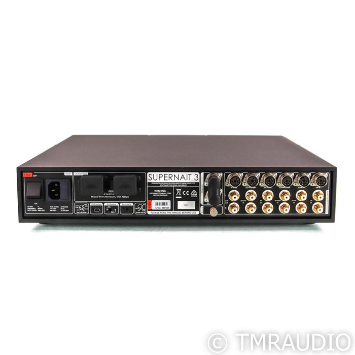Naim Supernait 3 Stereo Integrated Amplifier; MM Phono; Black