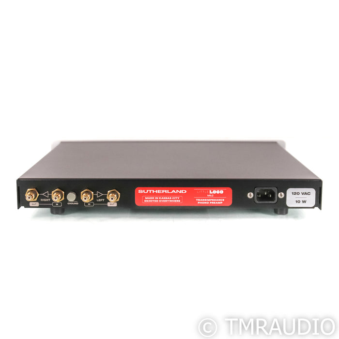 Sutherland Little Loco MK2 MC Phono Preamplifier; Silver