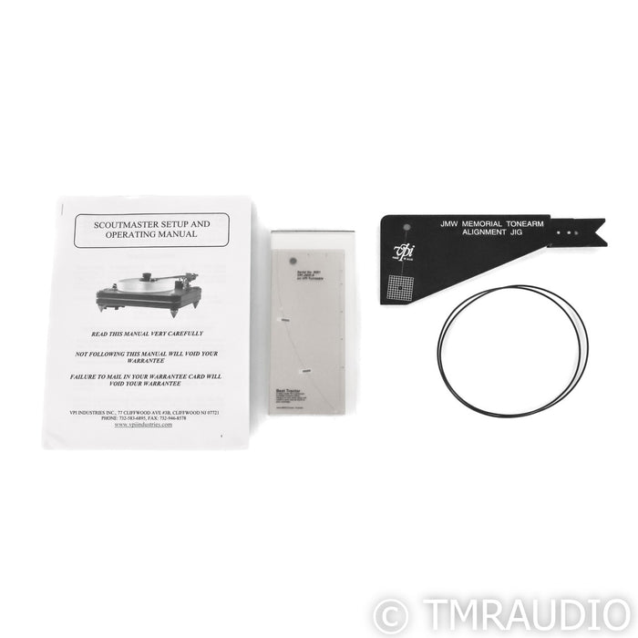 VPI Scoutmaster Belt Drive Turntable; JMW-9 Tonearm; Ortofon 2M Black Cartridge