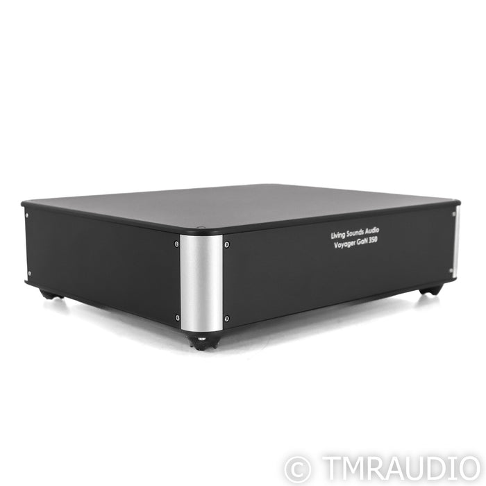 Living Sounds Audio Voyage GaN 350 Stereo Power Amplifier; Black