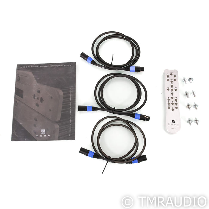 SimAudio Moon P-8 Stereo Preamplifier; w/ PSU; Silver