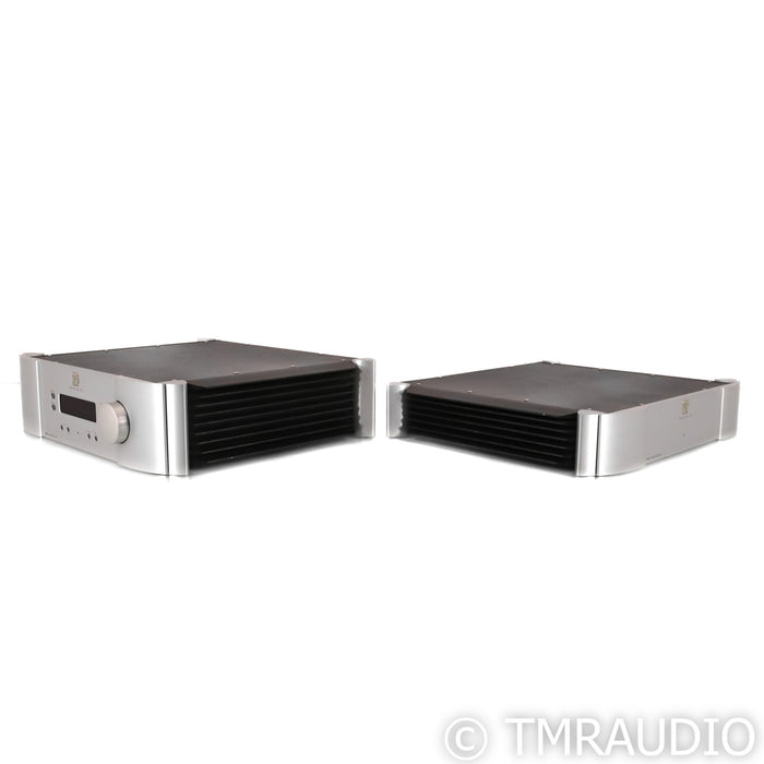 SimAudio Moon P-8 Stereo Preamplifier; w/ PSU; Silver