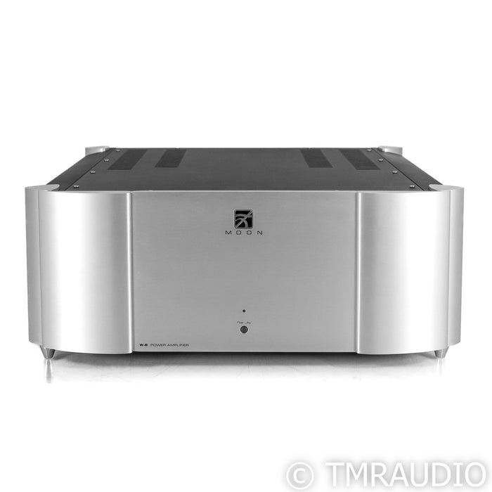 Simaudio Moon W-8 Stereo Power Amplifier; W8; Silver