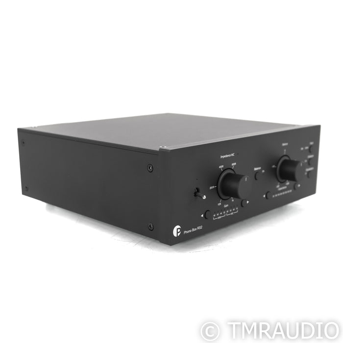 Pro-Ject Phono Box RS2 MM / MC Phono Preamplifier; Black; RS-2