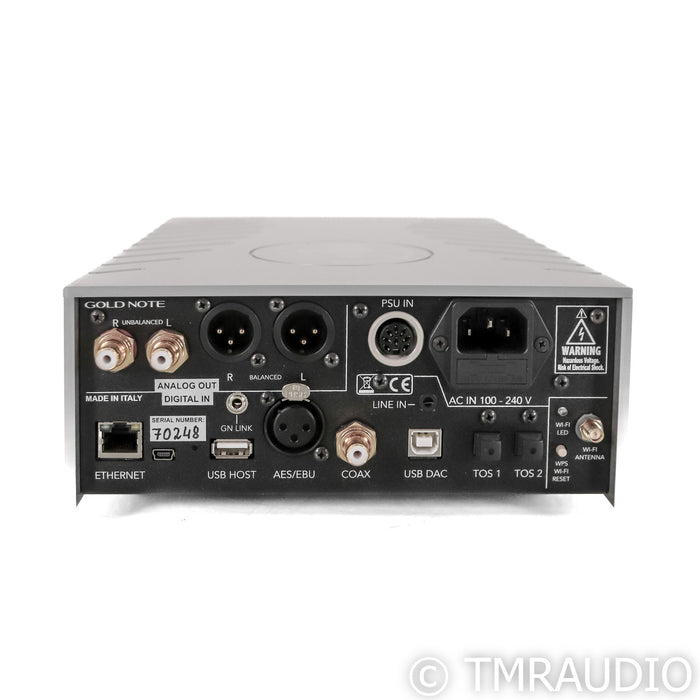 Gold Note DS-10 Plus Wireless Streaming DAC; Silver (Open Box)