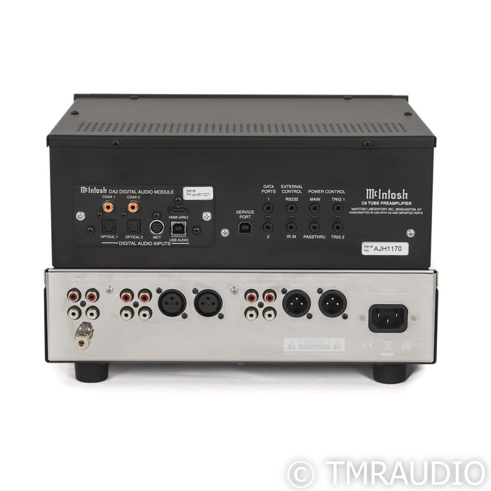 McIntosh C8 Stereo Tube Preamplifier; C-8; DA2 Module