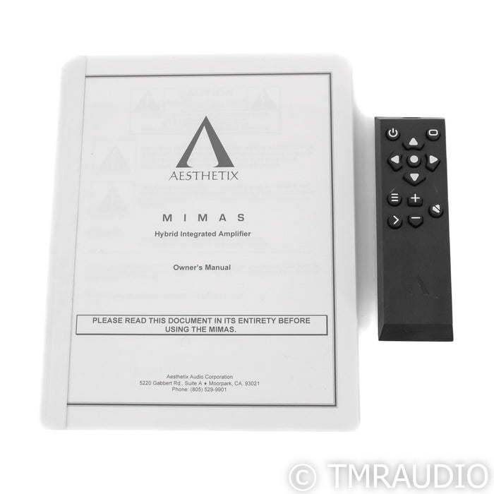 Aesthetix Mimas Stereo Tube Hybrid Integrated Amplifier; MM / MC Phono; Remote
