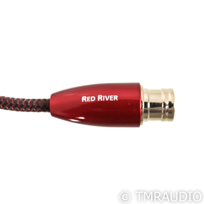 AudioQuest Red River XLR Cables; 1m Pair Balanced Interconnects