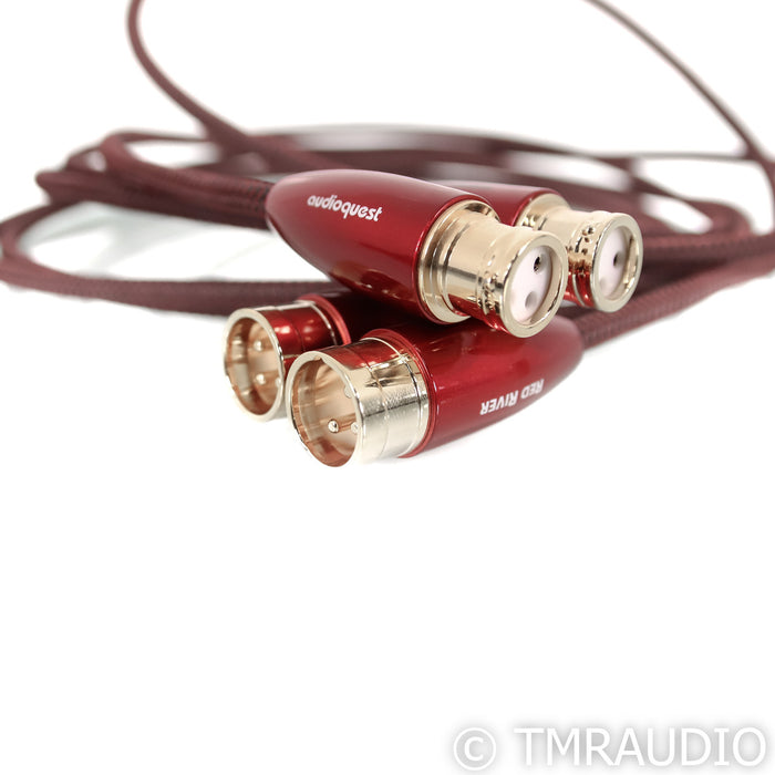 AudioQuest Red River XLR Cables; 2m Pair Balanced Interconnects