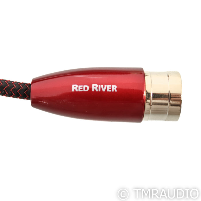 AudioQuest Red River XLR Cables; 2m Pair Balanced Interconnects
