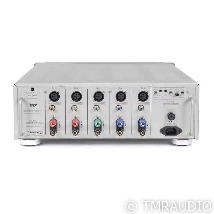 Parasound Halo A52 5-Channel Power Amplifier; A-52; Silver