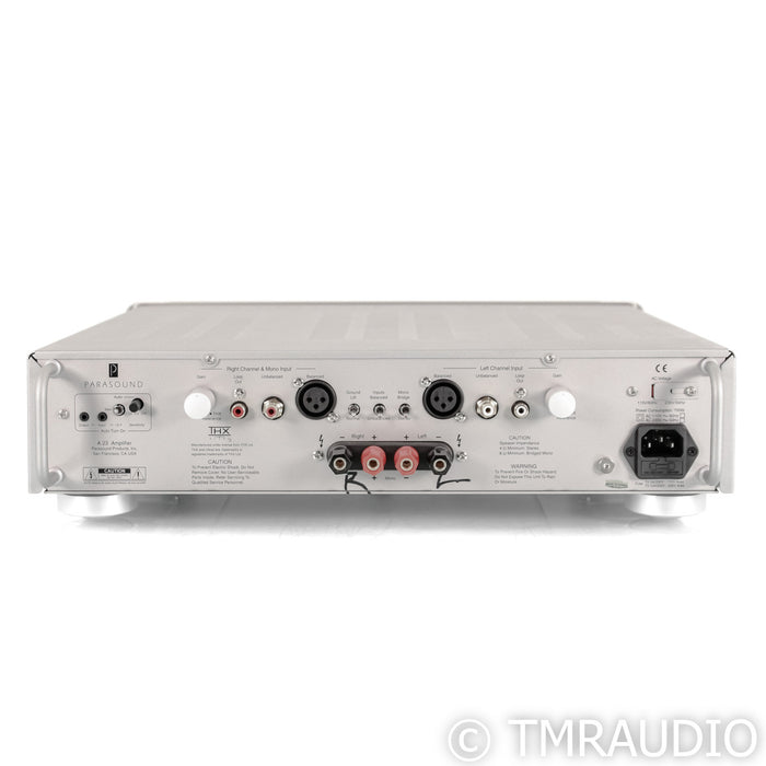 Parasound Halo A23 Stereo Power Amplifier; Silver