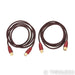 AudioQuest Red River XLR Cables; 2m Pair Balanced Interconnects