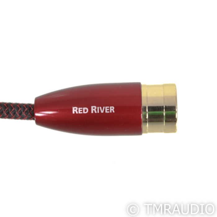 AudioQuest Red River XLR Cables; 2m Pair Balanced Interconnects