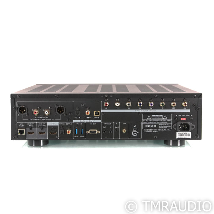 Oppo UDP-205 Universal 4K Disk Player; DAC; Black