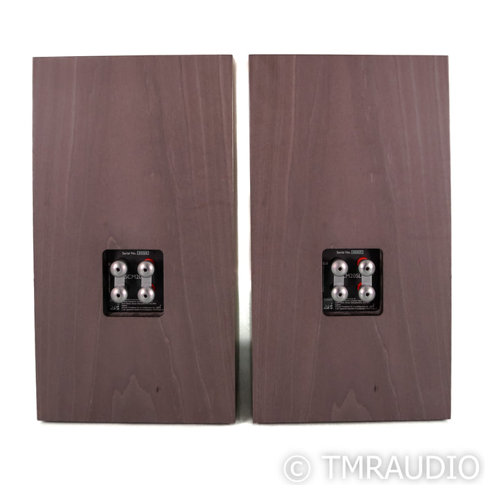 ATC SCM 20SL Bookshelf Speakers; Gray Pair