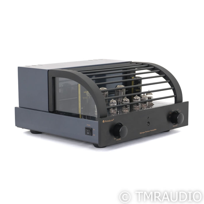 PrimaLuna DiaLogue Premium Stereo Tube Preamplifier; Black