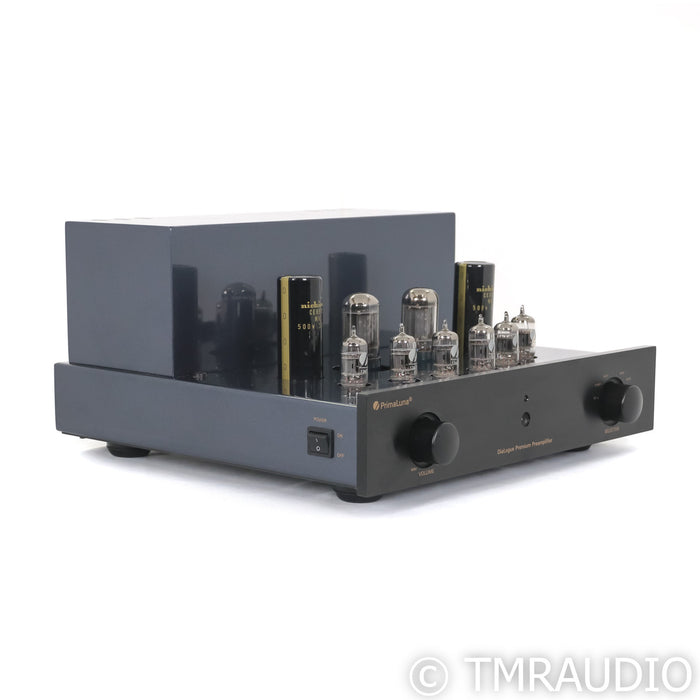 PrimaLuna DiaLogue Premium Stereo Tube Preamplifier; Black