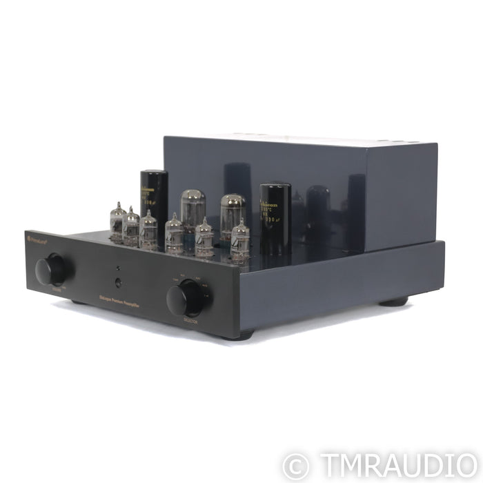 PrimaLuna DiaLogue Premium Stereo Tube Preamplifier; Black