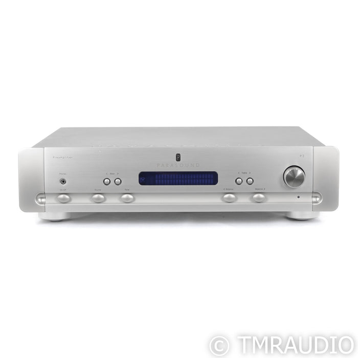 Parasound P3 Amplifier; Silver