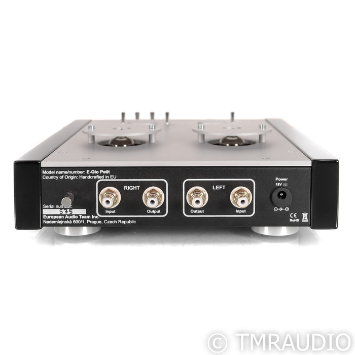 EAT E-Glo Petit MM / MC Phono Tube Preamplifier; Silver