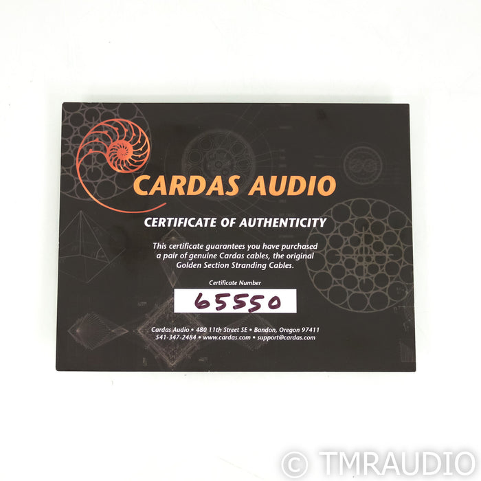 Cardas Cygnus Power Cable; 4ft AC Cord