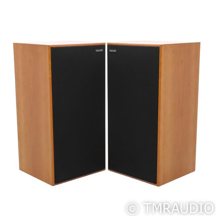Harbeth Super HL5 Plus XD Bookshelf Speakers; Cherry Pair