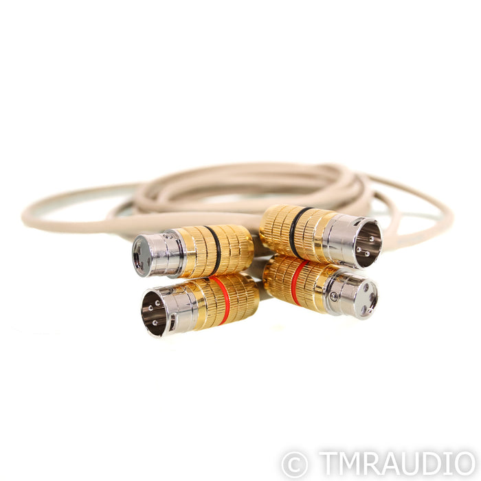 Cardas Neutral Reference XLR Cables; 2.5m Pair Balanced Interconnects; CG-XLR