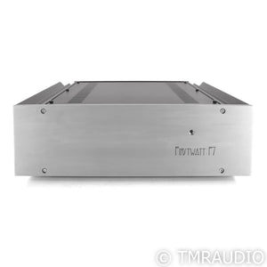 First Watt F7 Stereo Power Amplifier; Silver