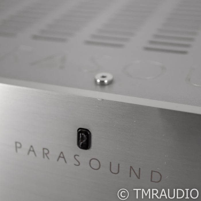 Parasound A21 Stereo Power Amplifier; Silver