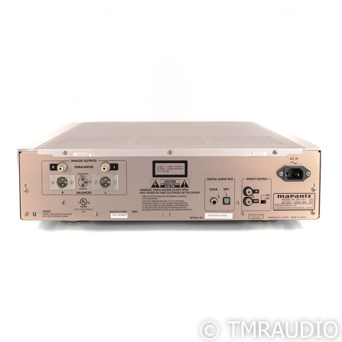Marantz SA-11S1 CD / SACD Player; Silver