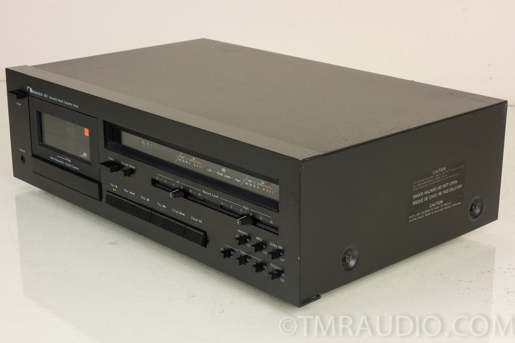 Nakamichi 481 Tape Player/Recorder AS-IS