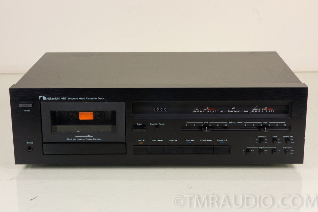 Nakamichi 481 Tape Player/Recorder AS-IS