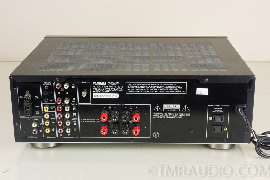 Yamaha RX-596 AM / FM Stereo Receiver