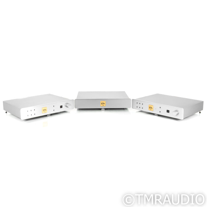 YBA Alpha1 Stereo Preamplifier w/ PSU; (No Phono)