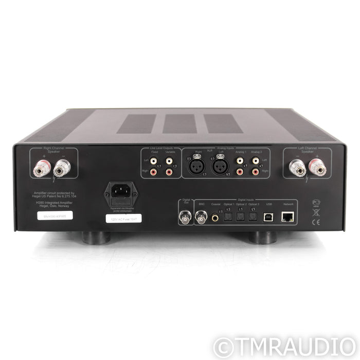 Hegel H390 Stereo Integrated Amplifier; H-390; Black