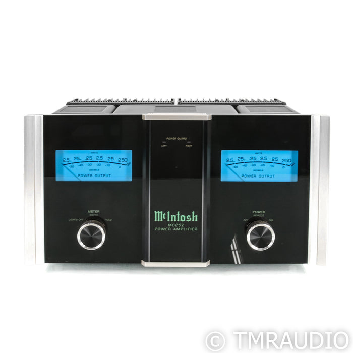 McIntosh MC252 Stereo Power Amplifier; Black