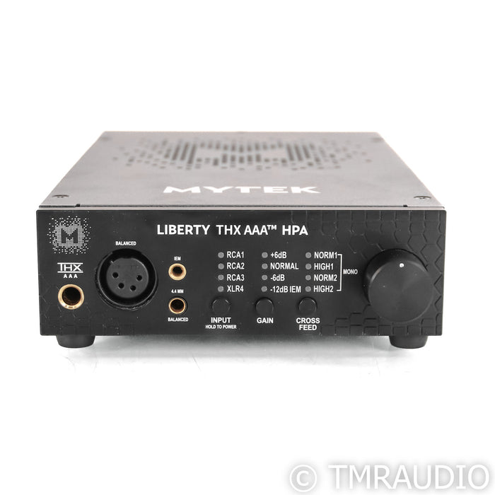 Mytek Liberty THX AAA Headphone Amplifier / Preamplifier; Black