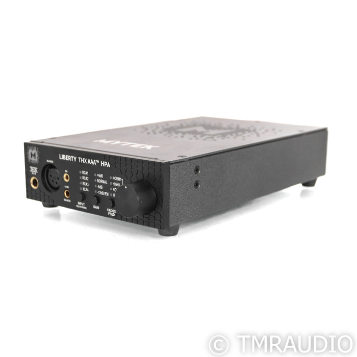 Mytek Liberty THX AAA Headphone Amplifier / Preamplifier; Black