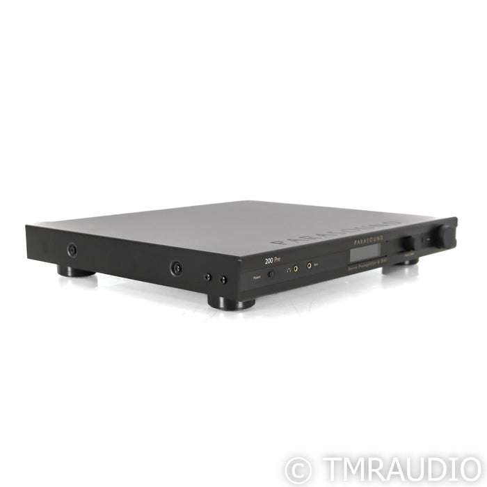 Parasound NewClassic 200 Pre 2.1 Channel Preamplifier / DAC; MM / MC Phono