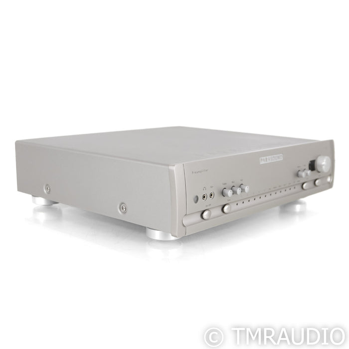Parasound P6 2.1 Channel Preamplifier / DAC; MM / MC Phono; Silver
