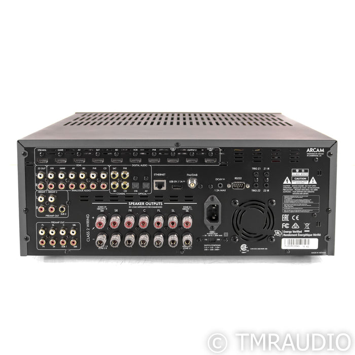 Arcam AVR550 7.1 Channel Home Theater Receiver; Black