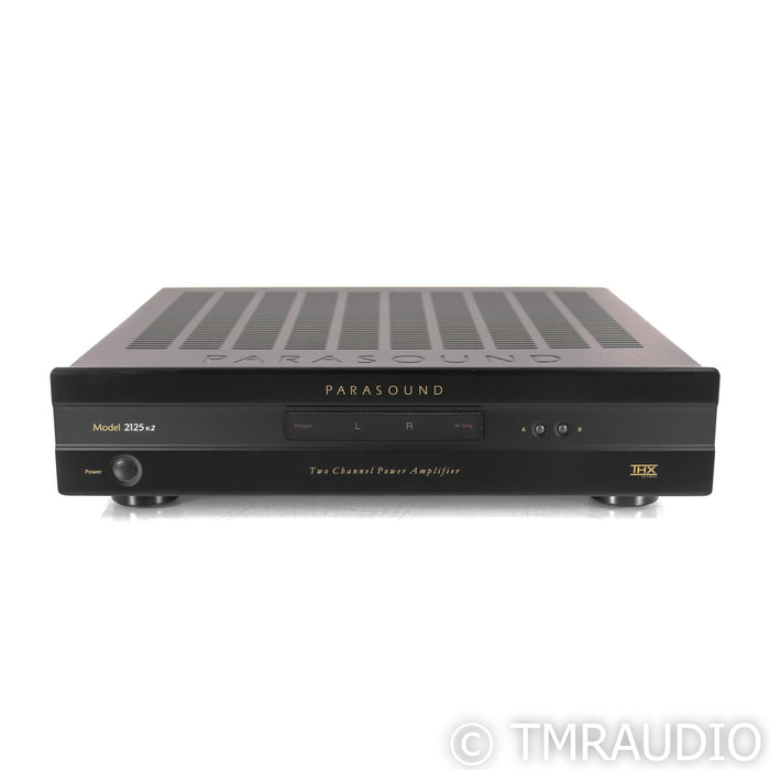 Parasound NewClassic 2125 v.2 Stereo Power Amplifier; Black