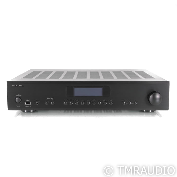 Rotel A12 Stereo Power Amplifier; Bluetooth; Black