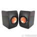 KEF LS50 Bookshelf Speakers; Black Pair